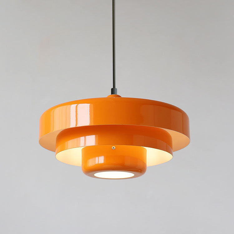 Vintage multi-layer pendant lamp made of metal | LumeLayer