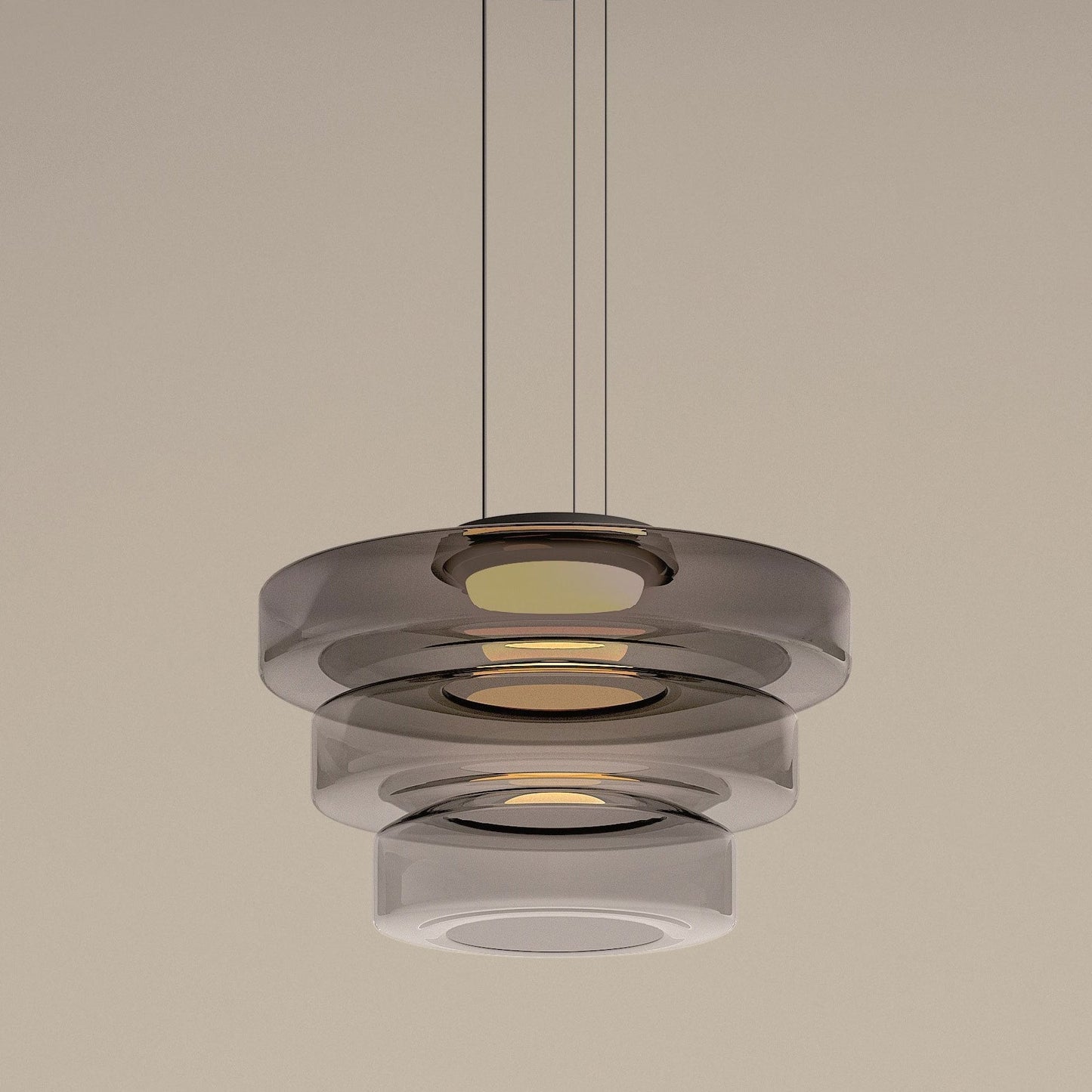 BauhausGlow | Glazen Hanglamp in Bauhaus Stijl