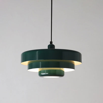 Vintage multi-layer pendant lamp made of metal | LumeLayer