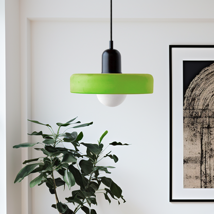 Bauhaus Pendant Lamp in Colored Glass | Aurelio