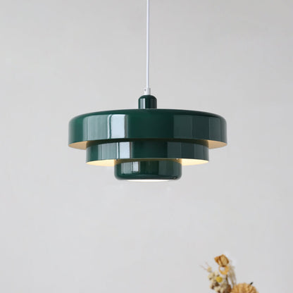 Vintage multi-layer pendant lamp made of metal | LumeLayer