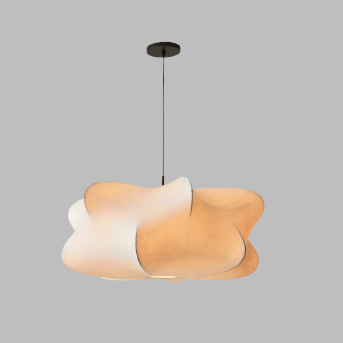 Wabi Sabi Silk Japanese Pendant Lamp | ZenGlow