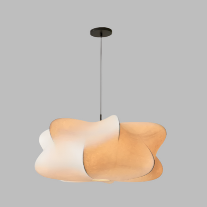 Wabi Sabi Silk Japanese Pendant Lamp | ZenGlow