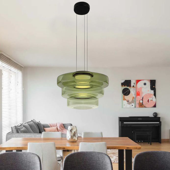 BauhausGlow | Glazen Hanglamp in Bauhaus Stijl