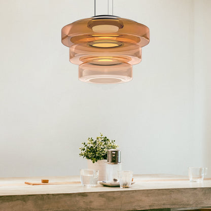 BauhausGlow | Glazen Hanglamp in Bauhaus Stijl