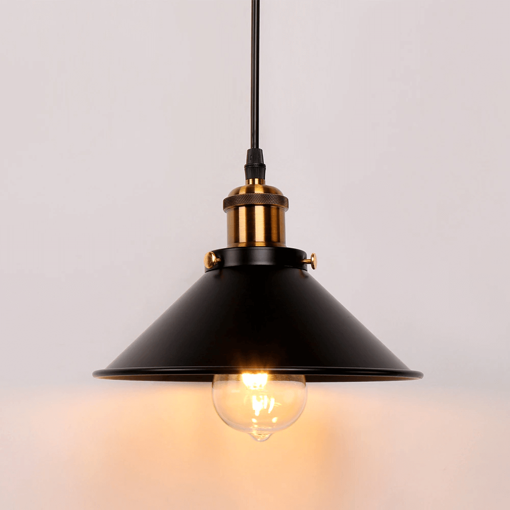 Kegel-shaped Pendant Lamp Brass | BrassLume