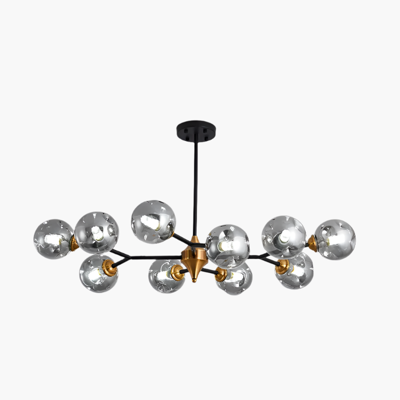 Modern Glass Chandelier | LumeVista