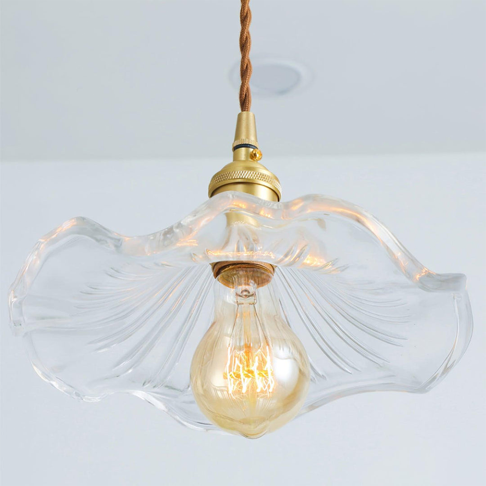 Stylish Hibiscus Flower Pendant Lamp | FloraGlow