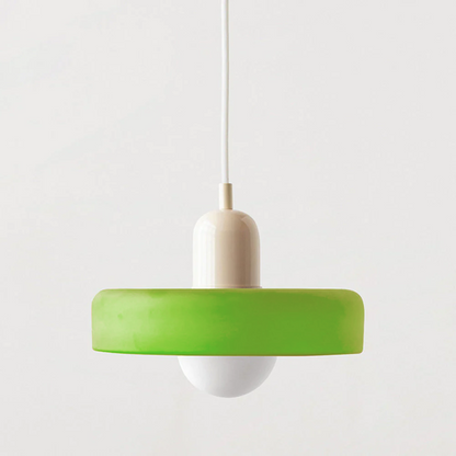 Bauhaus Hanglamp in Gekleurd Glas | Aurelio