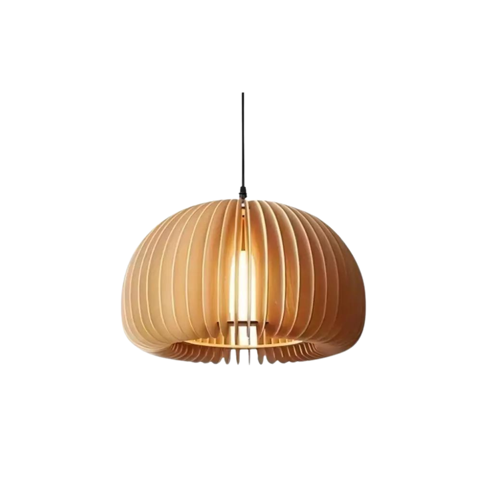 Pendant lamp, Wood & Metal | Radiance World