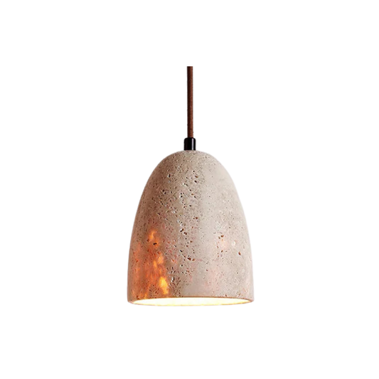 Travertine Pendant Lamp | Terra Lumis