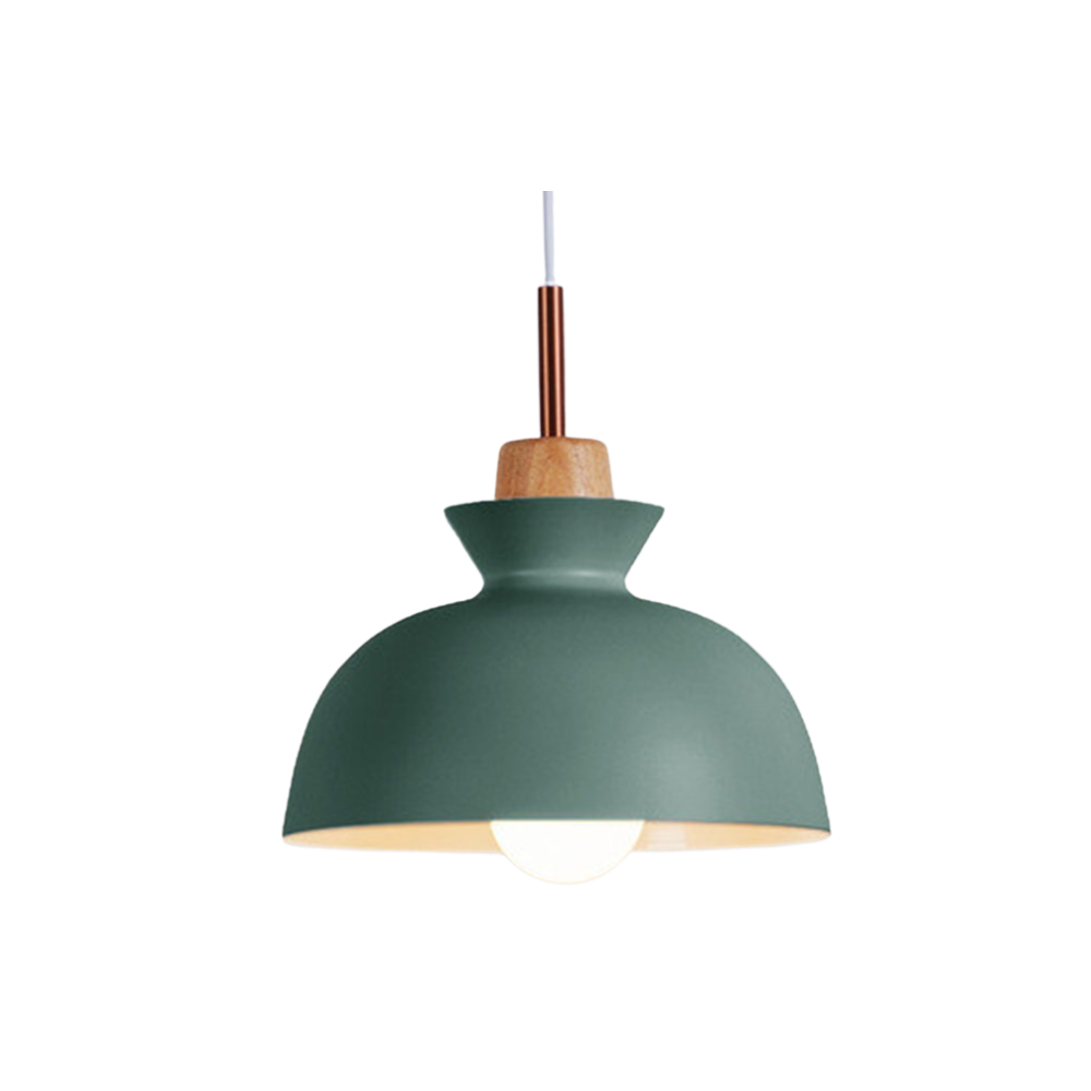 Hanglamp, Metaal & Hout | Lumea Nord