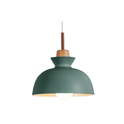 Pendant Lamp, Metal & Wood | North World