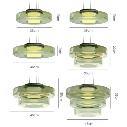 BauhausGlow | Glazen Hanglamp in Bauhaus Stijl