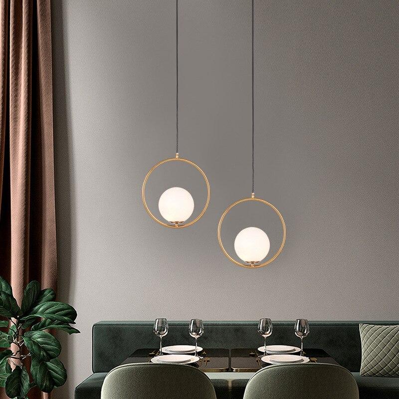 Elegante Glazen Hanglamp | LumiHarmony