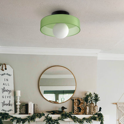 Modern Round Ceiling Lamp | LumeOrb