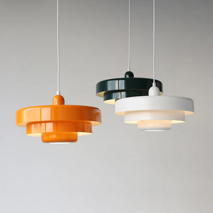 Vintage multi-layer pendant lamp made of metal | LumeLayer