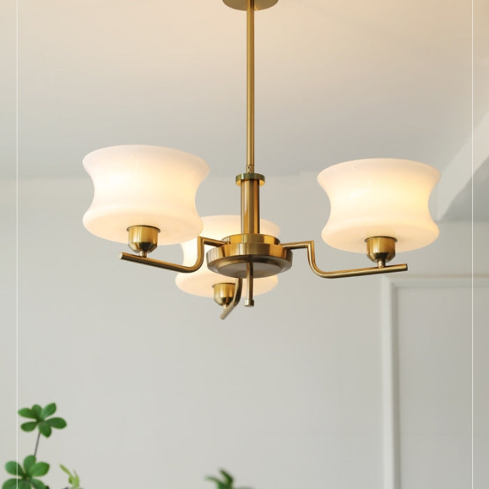 BelueGlow | Chic Glass Chandelier