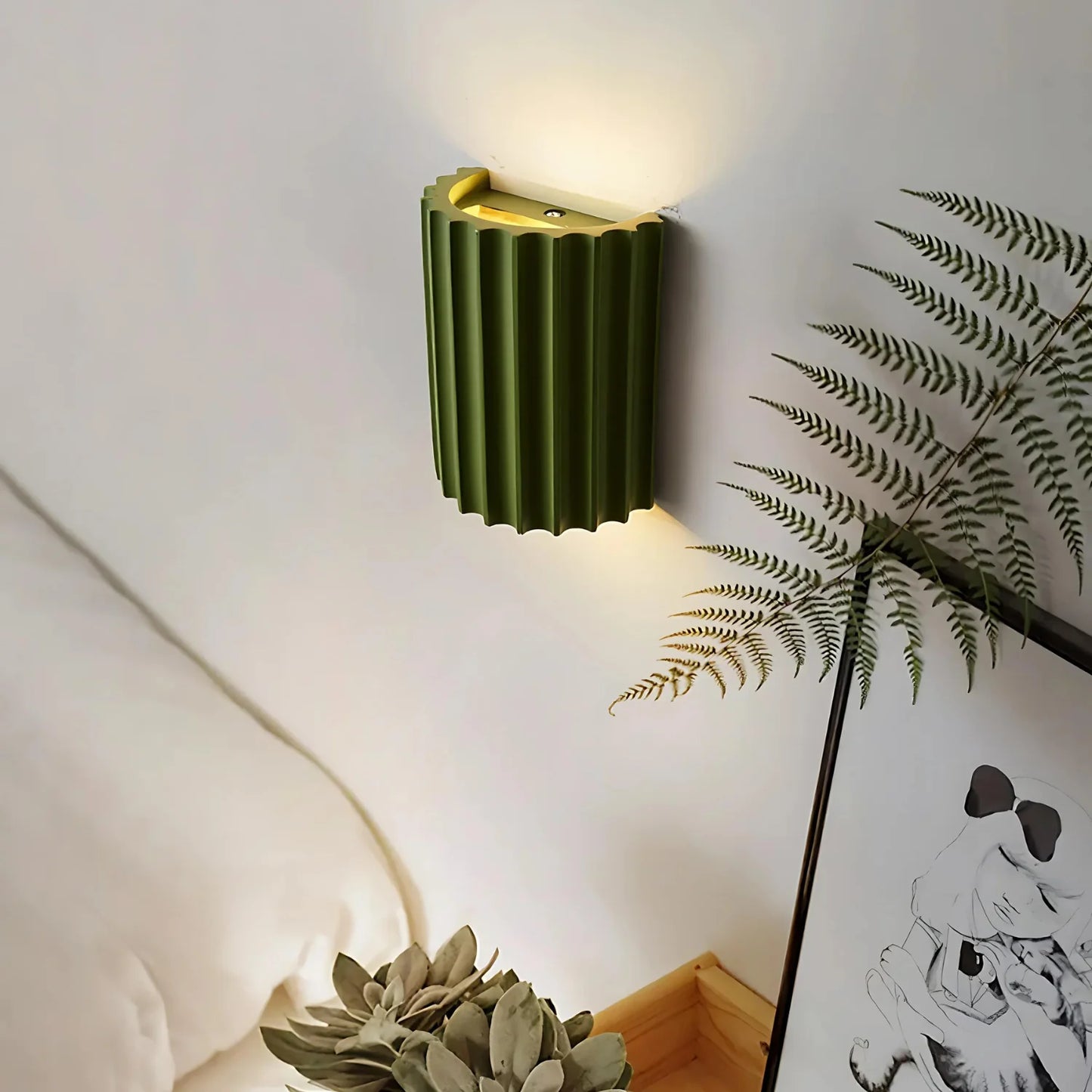 Wandlamp, Resin | Lumea Murale