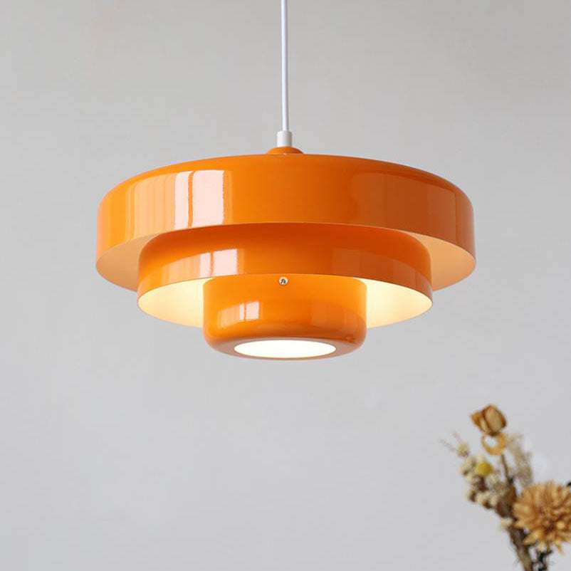 Vintage multi-layer pendant lamp made of metal | LumeLayer