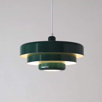 Vintage multi-layer pendant lamp made of metal | LumeLayer