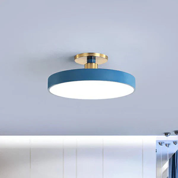 Ronde Plafondlamp in Scandinavische Stijl | NordicLume