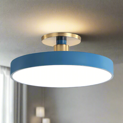 Round Ceiling Lamp in Scandinavian Style | NordicWorld