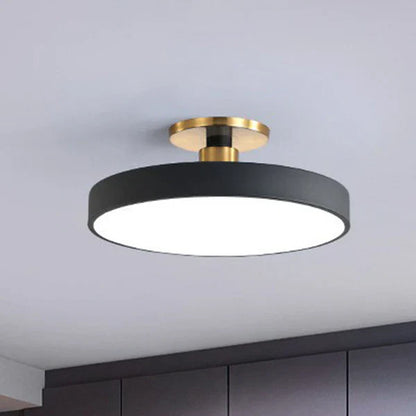 Ronde Plafondlamp in Scandinavische Stijl | NordicLume