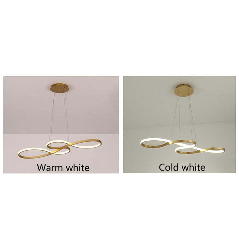 LED Pendant Lamp with Musical Notes Design | Luminous notes