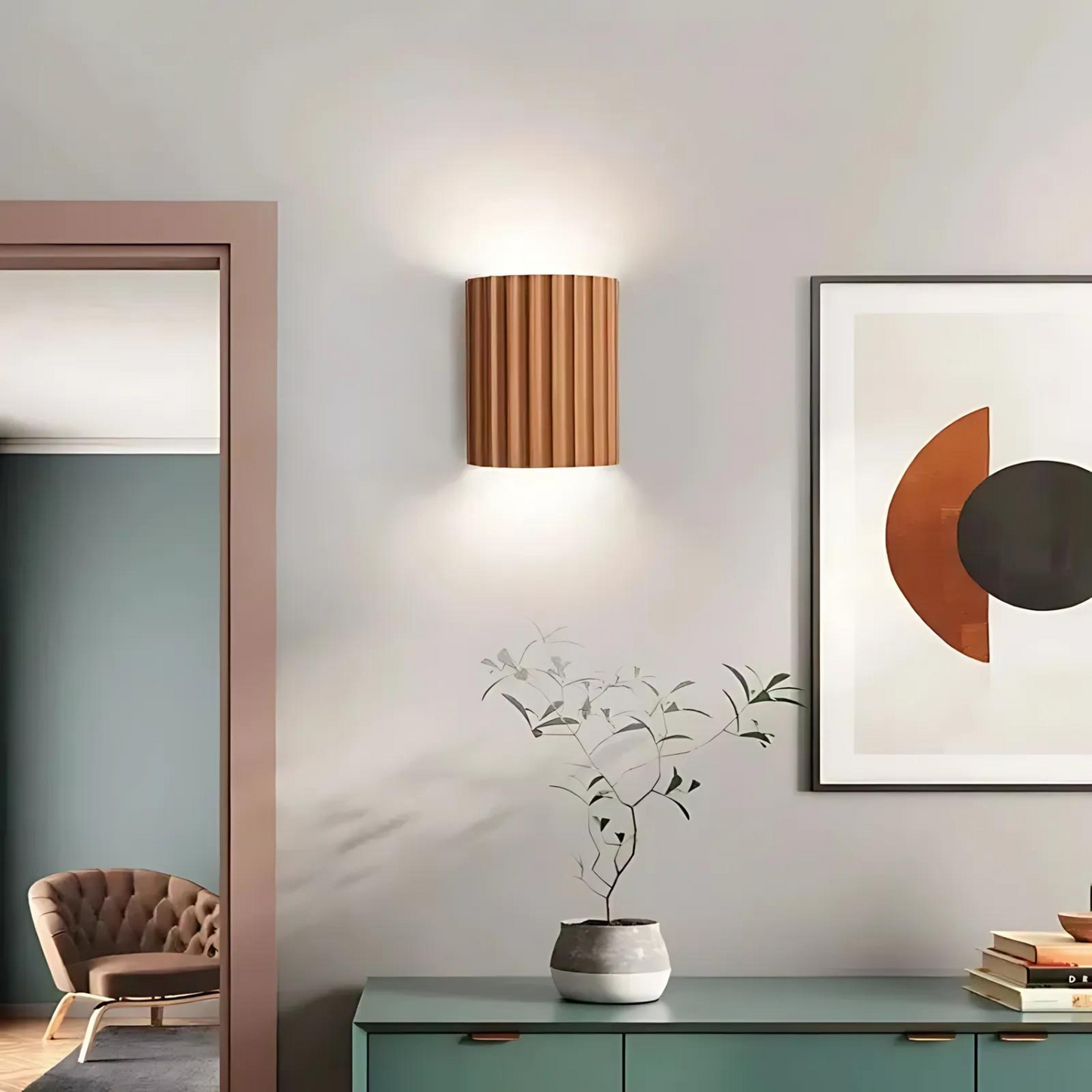 Wandlamp, Resin | Lumea Murale