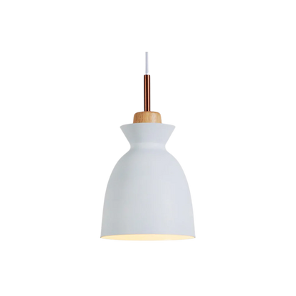 Hanglamp, Metaal & Hout | Lumea Nord