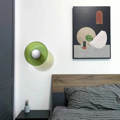 Wandlamp, Glas & IJzer | Lumea Olive