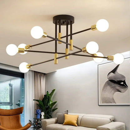 Glass Ball Chandelier | OrbitLight