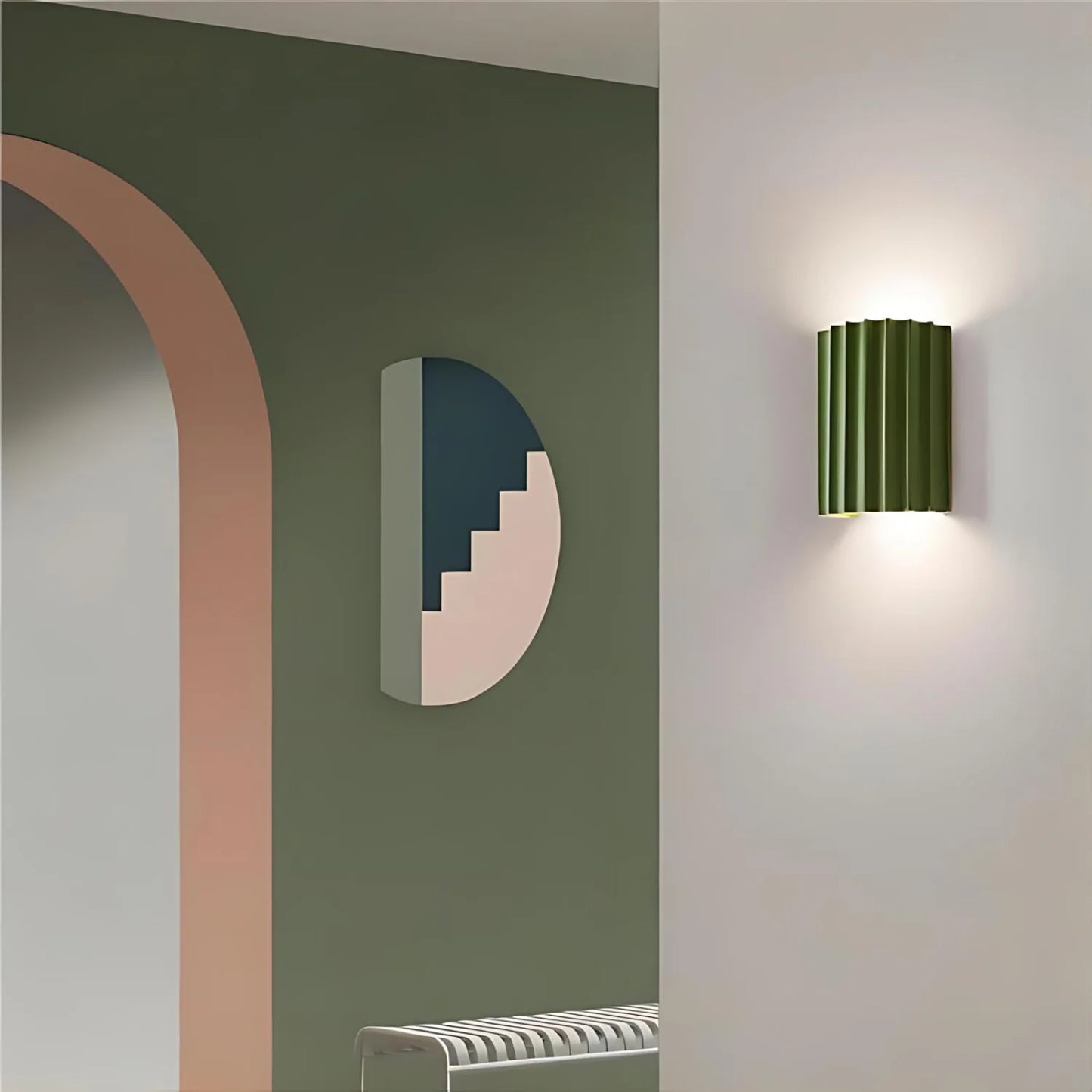 Wandlamp, Resin | Lumea Murale