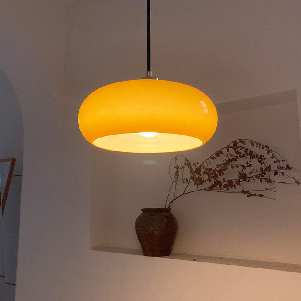 Broodvormige Glazen Hanglamp | LumeLoaf