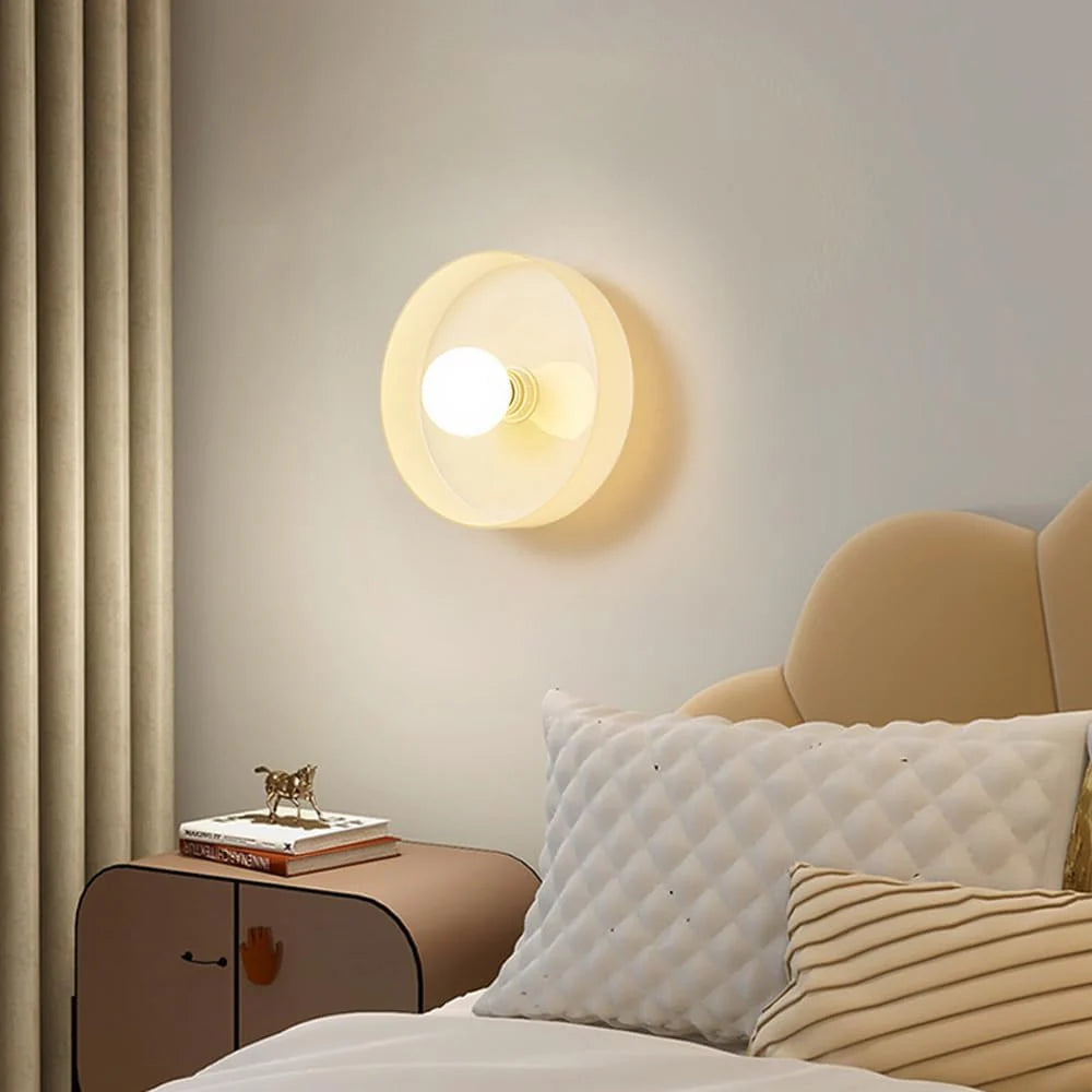 Wandlamp, Glas & IJzer | Lumea Olive