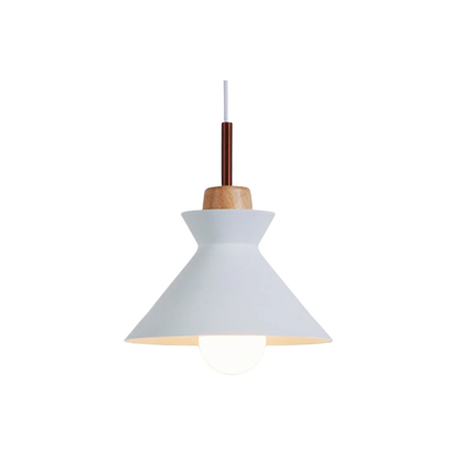 Hanglamp, Metaal & Hout | Lumea Nord