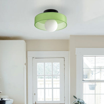 Modern Round Ceiling Lamp | LumeOrb