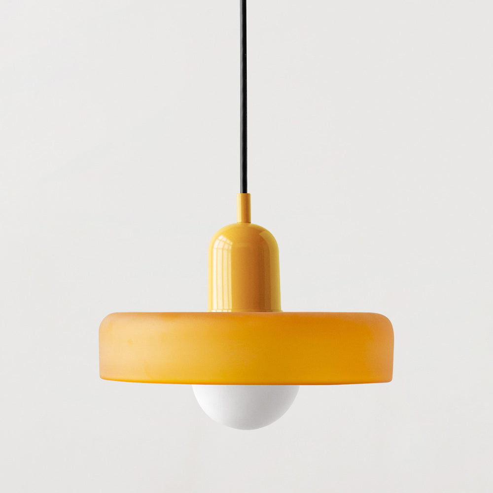 Bauhaus Hanglamp in Gekleurd Glas | Aurelio