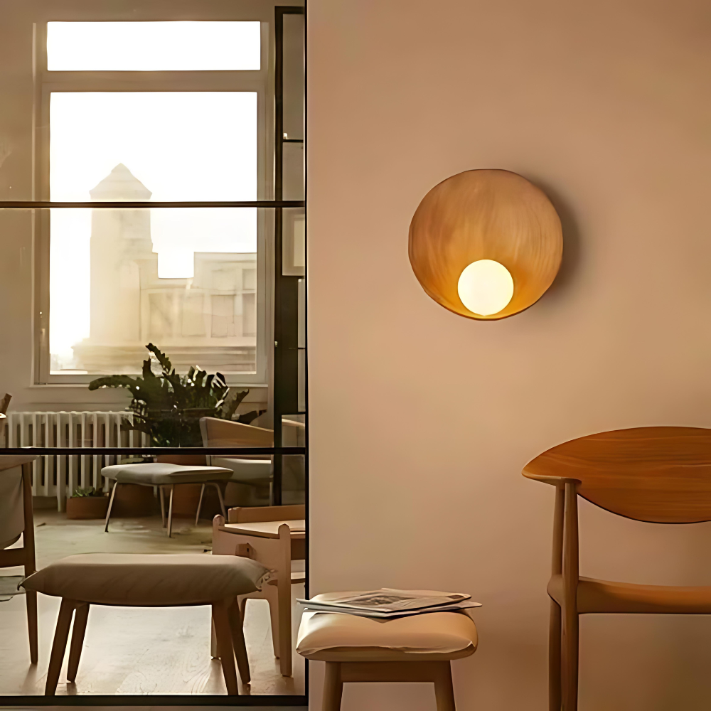 Wandlamp, Metaal & Resin | Lumea Moderne