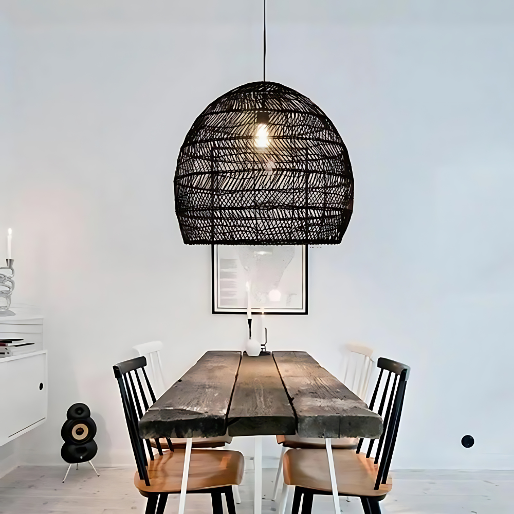 Plafondlamp, Rattan | Lumea Terra