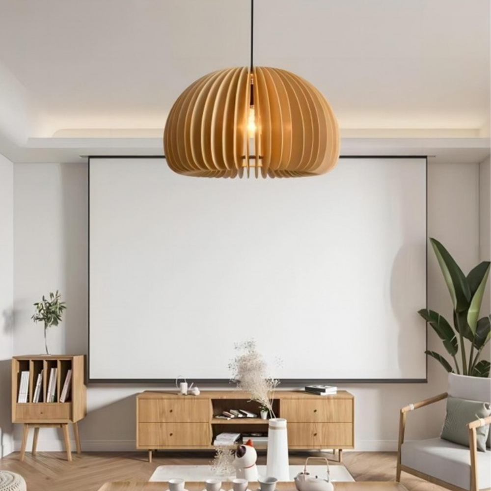 Hanglamp, Hout & Metaal | Lumea Radiance