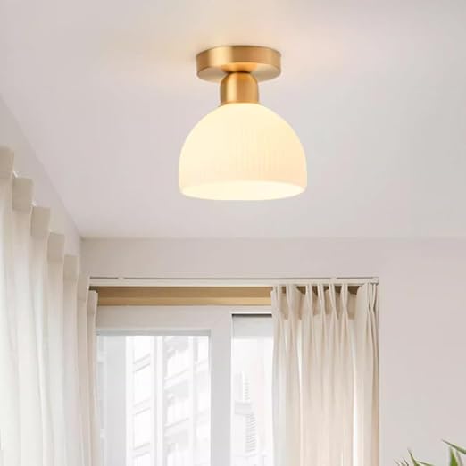 Moderne Plafondlamp Glas | LumiMilk