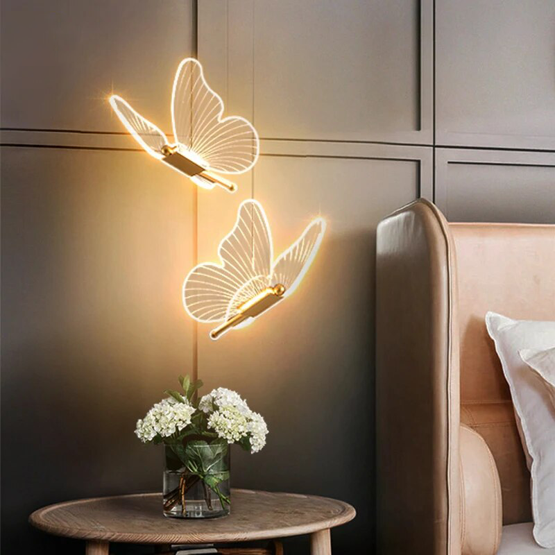 Vlindervormige Hanglamp | ButterflyGlow