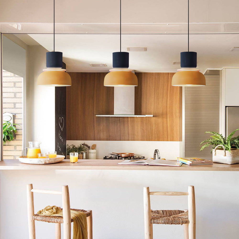 Nordic color block pendant lamp | DulcyGlow