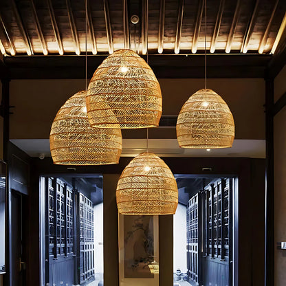 Ceiling lamp, Rattan | Earth World