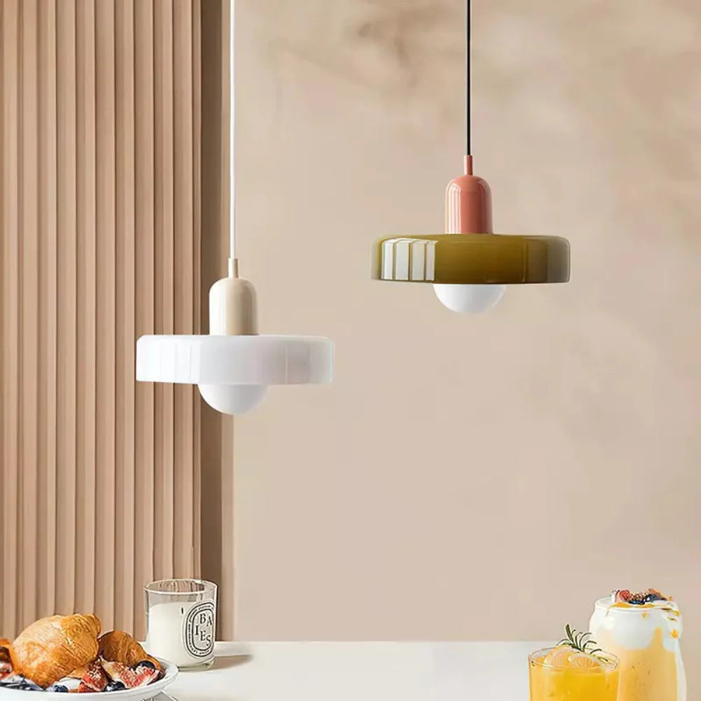 Pendant lamp, Metal & Glass | Aura World