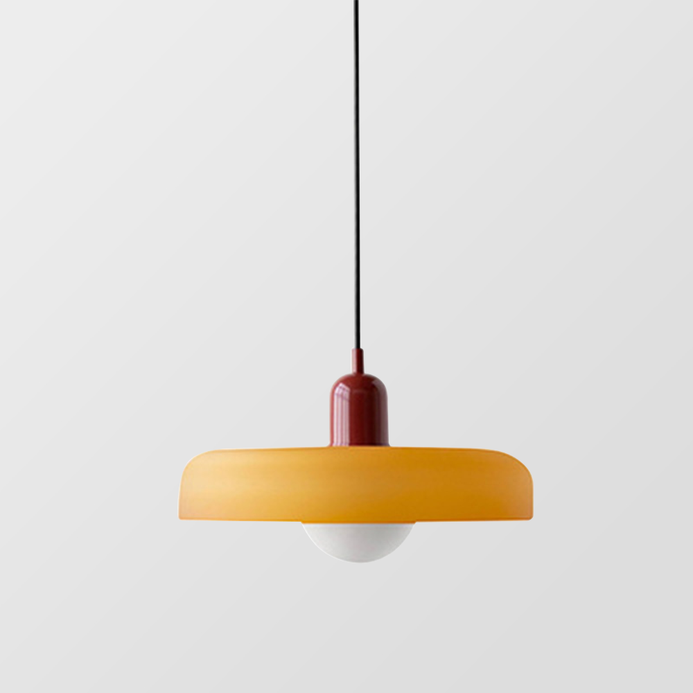 Bauhaus Pendant Lamp in Colored Glass | Aurelio