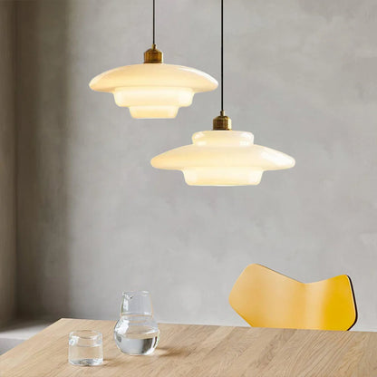 Plafondlamp, Messing & Glas | Lumea Aureo