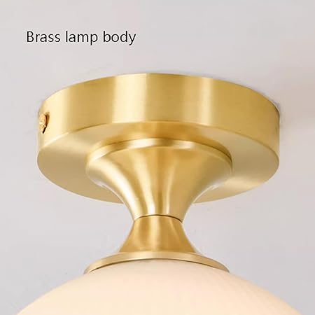 Modern Ceiling Lamp Glass | LumiMilk